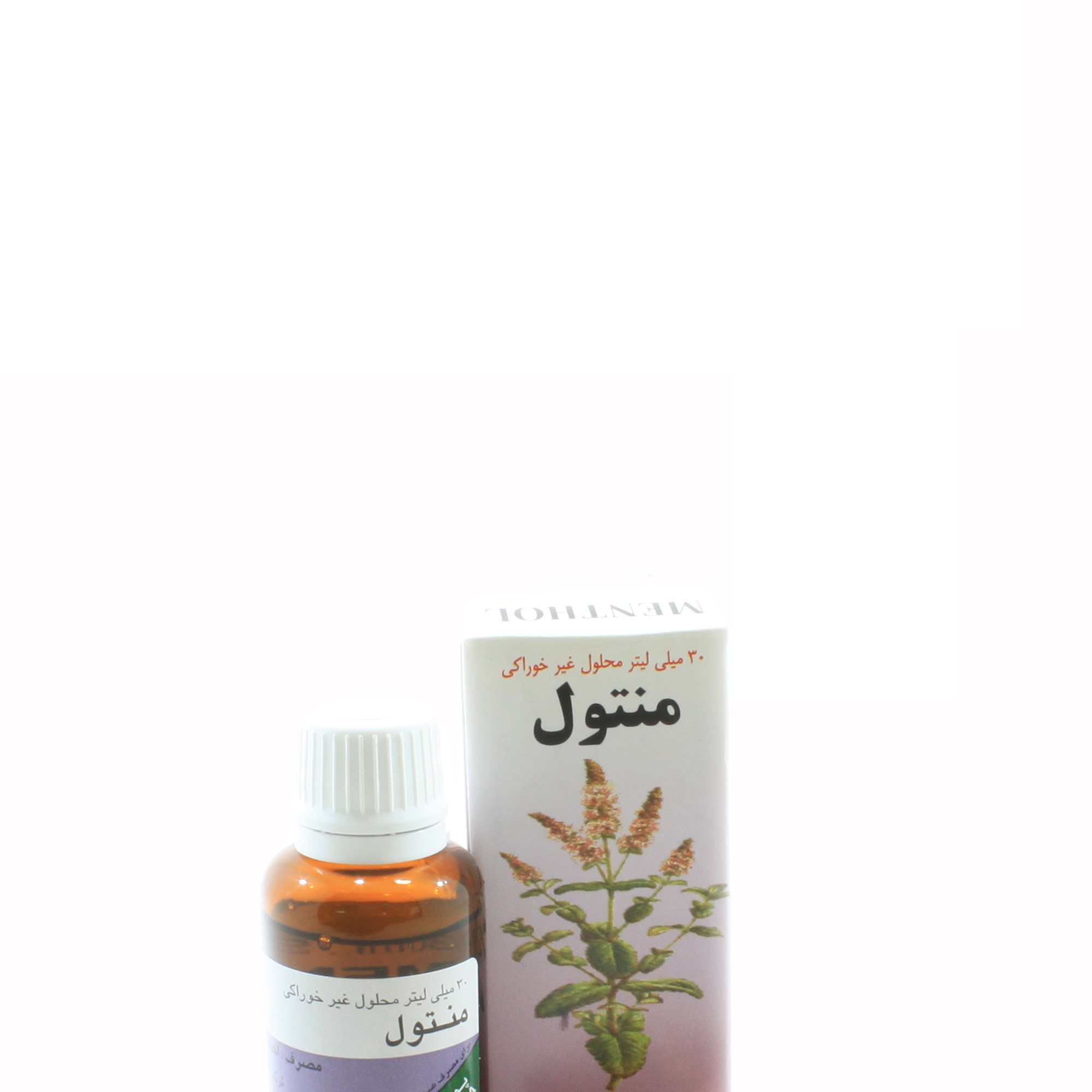 محلول غیر خوراکی منتول 30 میلی لیتر پور سینا