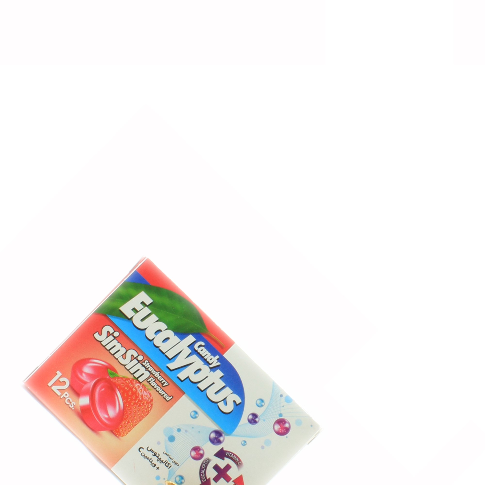 آب نبات سرد با طعم توت فرنگی کلدکندی